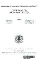 Cover of: Oxide Films on Metals & Alloys VII (Proceedings / Electrochemical Society)