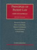 Cover of: Principles of Patent Law | Donald S. Chisum