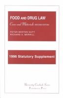 Cover of: Food and Drug Law 1996: Cases and Materials  | Peter Barton Hutt
