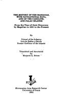 Cover of: The history of the Marianas, with navigational data, and of the Caroline and Palau islands: From the time of their discovery by Magellan in 1521 to the present (MARC educational series)