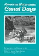 Cover of: American Waterways: Canal Days (Perspectives on History Series)