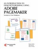 Cover of: An introduction to desktop publishing using Adobe PageMaker version 6.5 for Windows 95