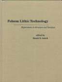 Cover of: Folsom Lithic Technology by Daniel S. Amick