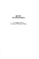 Cover of: Music of Indonesia (Aspects of Indonesian culture)
