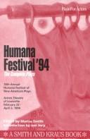 Cover of: Humana Festival 1994: The Complete Plays (Humana Festival)