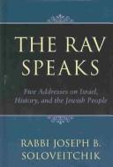 Cover of: The Rav Speaks