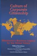 Cover of: Culture of Corporate Citizenship by Wilfred Bockelman