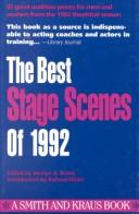 Cover of: The Best Stage Scenes of 1992 (Best Stage Scenes)