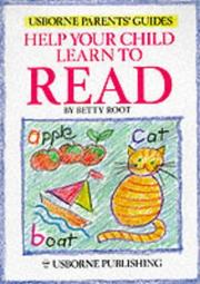 Cover of: Help Your Child Learn to Read (Usborne Parents' Guides)