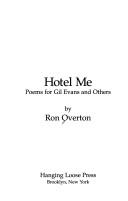 Hotel Me by Ron Overton