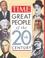 Cover of: Great people of the 20th century
