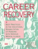 Cover of: Career recovery by Michael S. Shafer ... [et al.].