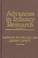 Cover of: Advances in Infancy Research, Volume 11
