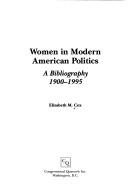 Cover of: Women in Modern American Politics by Elizabeth Cox