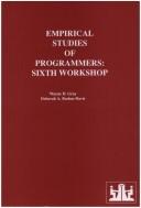 Cover of: Empirical Studies of Programmers: Sixth Workshop (Human-computer Interaction)