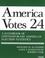 Cover of: America Votes 24