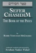 Cover of: Sefer Chasidim by Avraham Yaakov Finkel