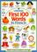 Cover of: First 100 Words in French (Usborne First 100 Words)