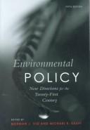 Cover of: Environmental Policy by 