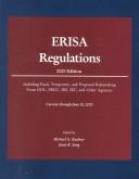Front cover of Erisa Regulations, 2000 by Unknown