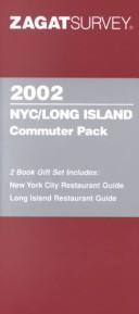Cover of: 2002 NYC/Long Island Commuter Pack by Zagat Survey