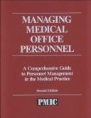 Cover of: Managing medical office personnel by Lynne Ross Costain