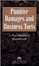 Cover of: Punitive damages and business torts: a practitioner's handbook
