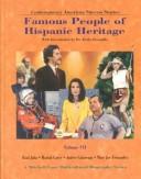 Cover of: Famous People of Hispanic Heritage | Barbara J. Marvis