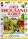 Cover of: The Usborne First Thousand Words in Spanish