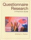 Questionnaire Research by Mildred L. Patten