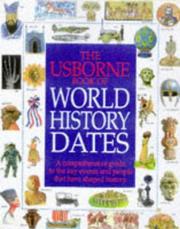 Cover of: Usborne Book of World History Dates