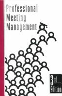 Cover of: Professional Meeting Management