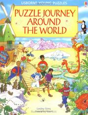 Cover of: Puzzle Journey Around the World (Usborne Young Puzzle Adventures)