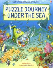 Cover of: Puzzle Journey Under the Sea (Puzzle Journey Ser) | Lesley Sims