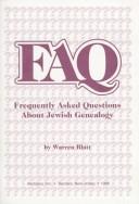 Cover of: FAQ by Warren Blatt, Warren Blatt
