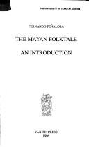 Cover of: The Mayan Folktale: An Introduction