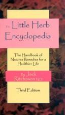 Cover of: The Little Herb Encyclopedia by Jack Ritchason