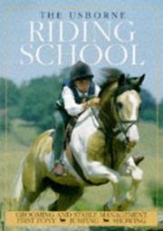 Cover of The Usborne Riding School by kate needham,lucy smith