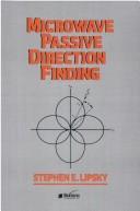Cover of: Microwave Passive Direction Finding by Stephen E. Lipsky