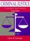 Cover of: Criminal justice