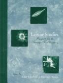 Cover of: Leisure Studies: Prospects for the 21st Century