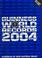 Cover of: Guinness Book of World Records, 2004