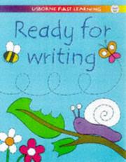 Cover of: Ready for Writing (First Learning)