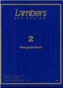 Cover of: Regulation, 2007 (Lambers Cpa Exam Review) | Joseph R. Lanciano