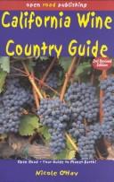 Cover of: California Wine Country Guide | Nicole O