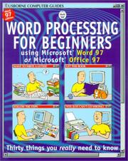 Cover of: Word Processing