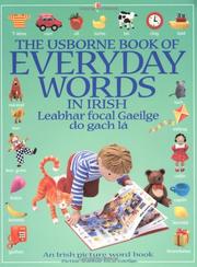 Cover of: The Usborne book of everyday words in Irish: Leabhar focal Gaeilge do gach lá