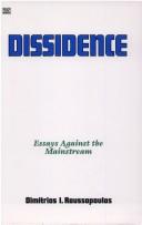 Cover of: Dissidence: Essays Against the Mainstream