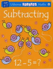 Subtracting by Fiona Watt