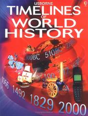 Cover of: Timelines of World History by Jane Chisholm